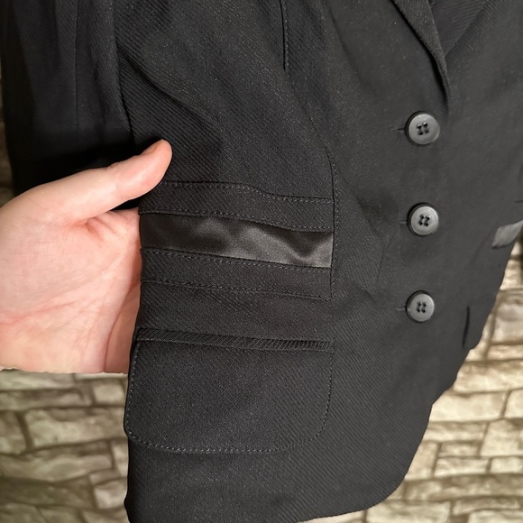 Y2K Bebe Half Sleeve Dress Jacket Size 6 - Picture 6 of 11